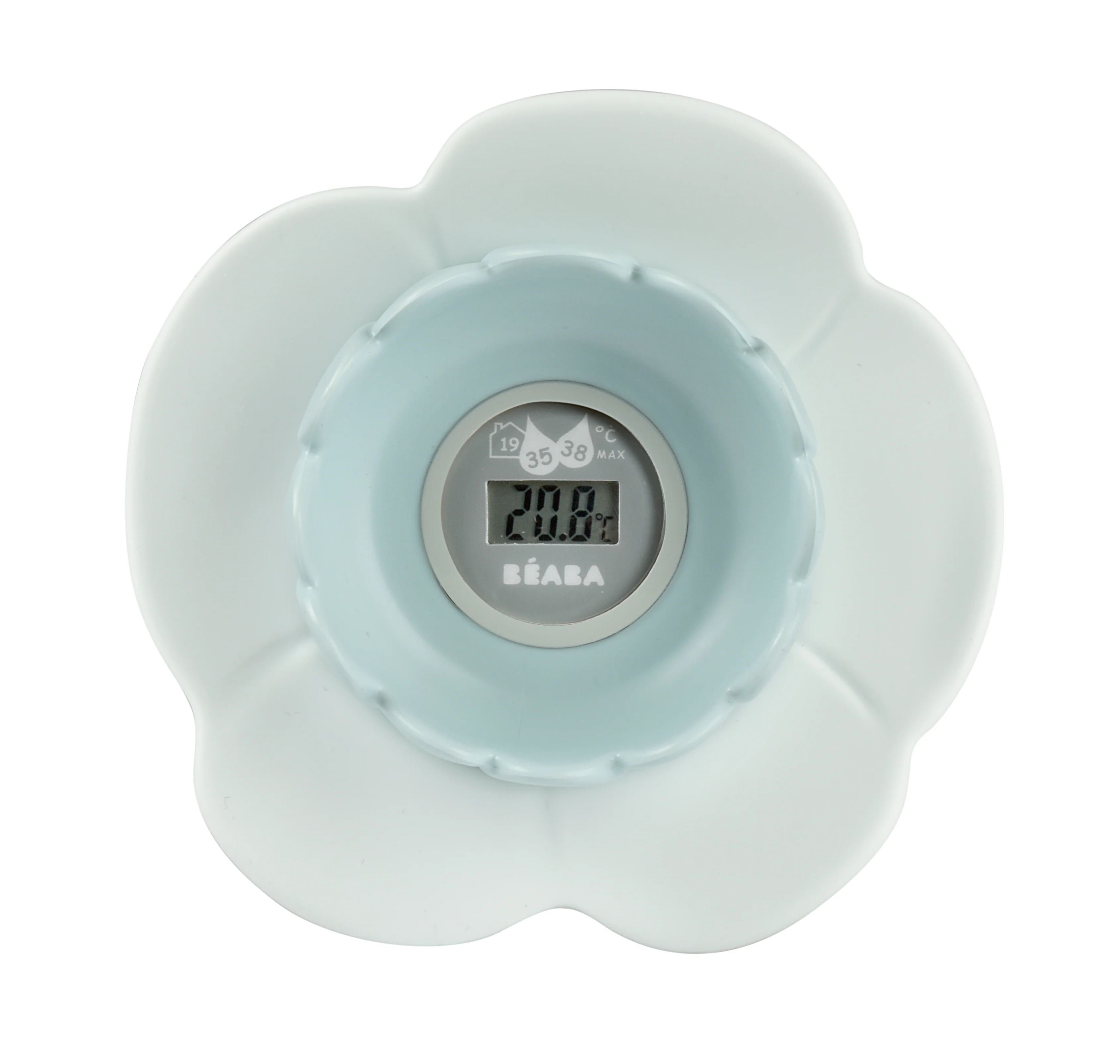 BEABA "LOTUS" MULTI FUNCTIONAL DIGITAL THERMOMETER - GREEN BLUE - Image 5