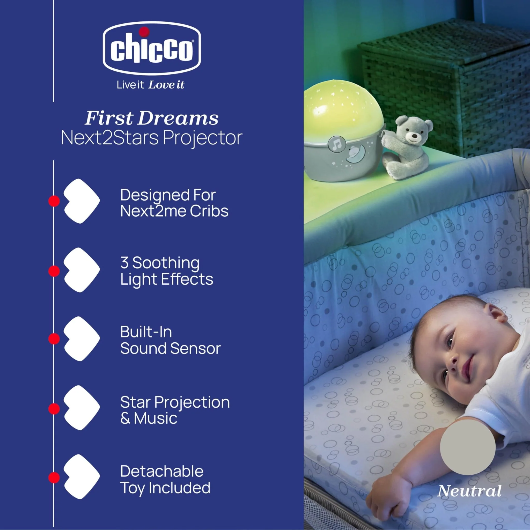 CHICCO Toy NEXT2STARS Neutral - Image 5
