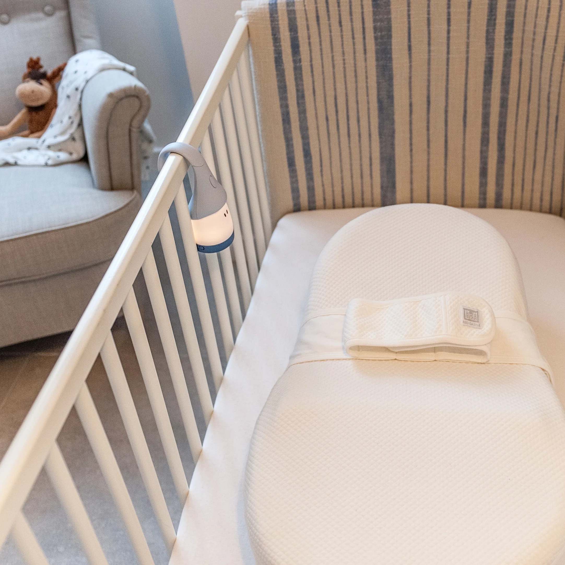 COCOONABABY NEST FITTED SHEET - WHITE - Image 4