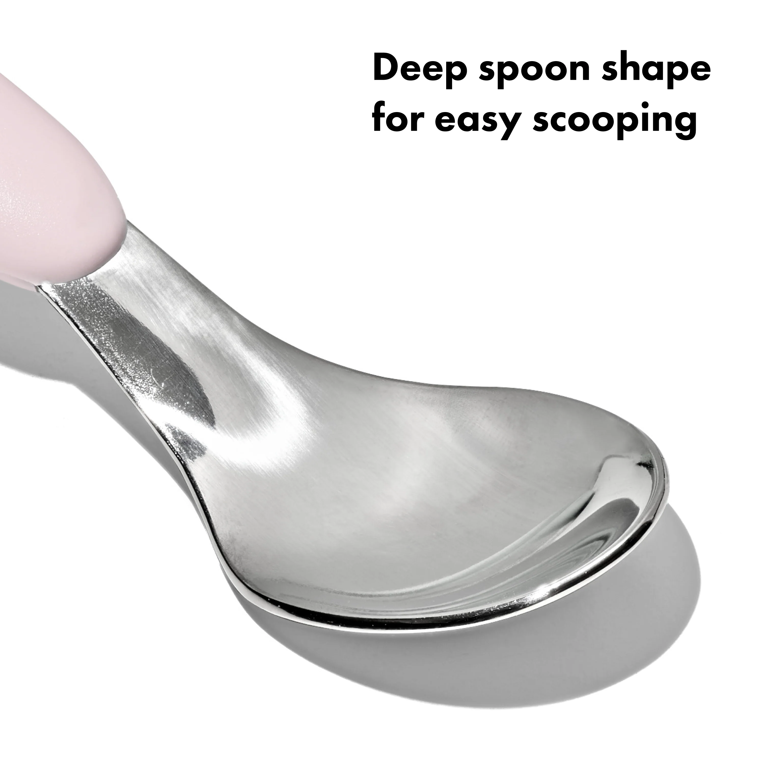 OXO TOT Fork & Spoon Set - Blossom - Image 9
