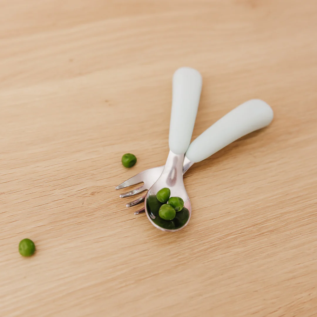 OXO TOT Fork & Spoon Set - Opal - Image 13