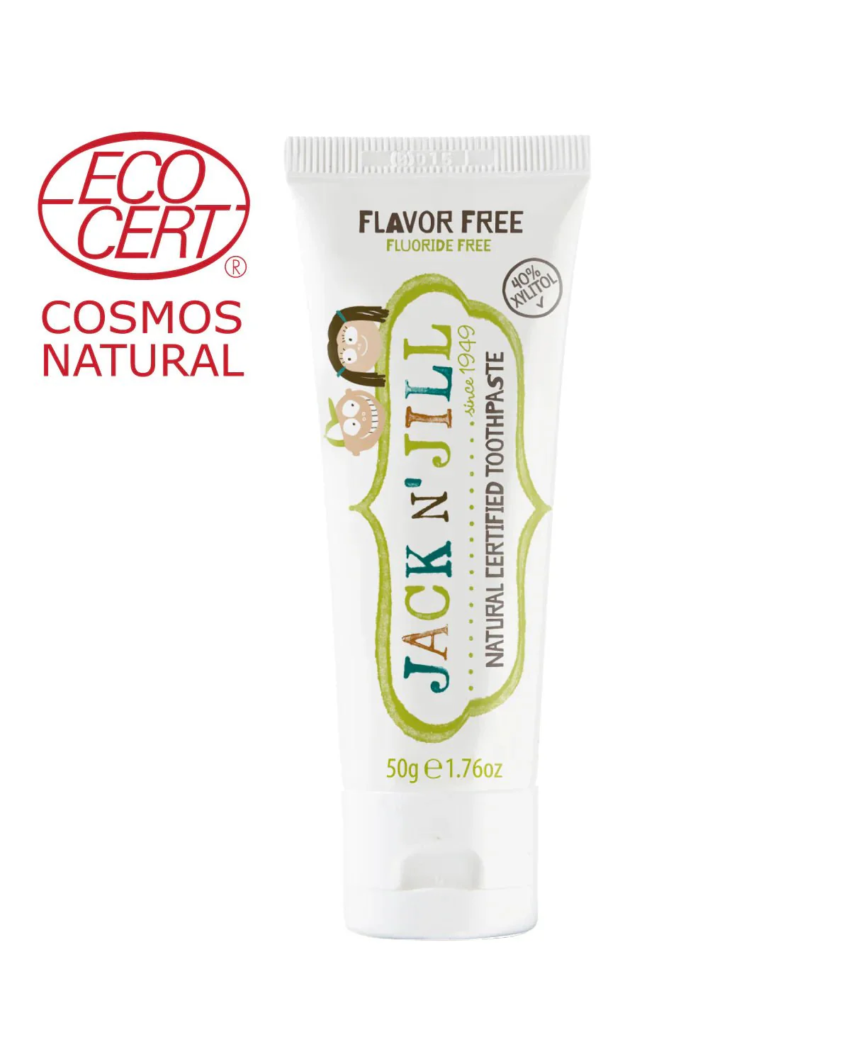 Jack n' Jill, Natural Certified Toothpaste, 1.76 oz (50 g) - Image 3