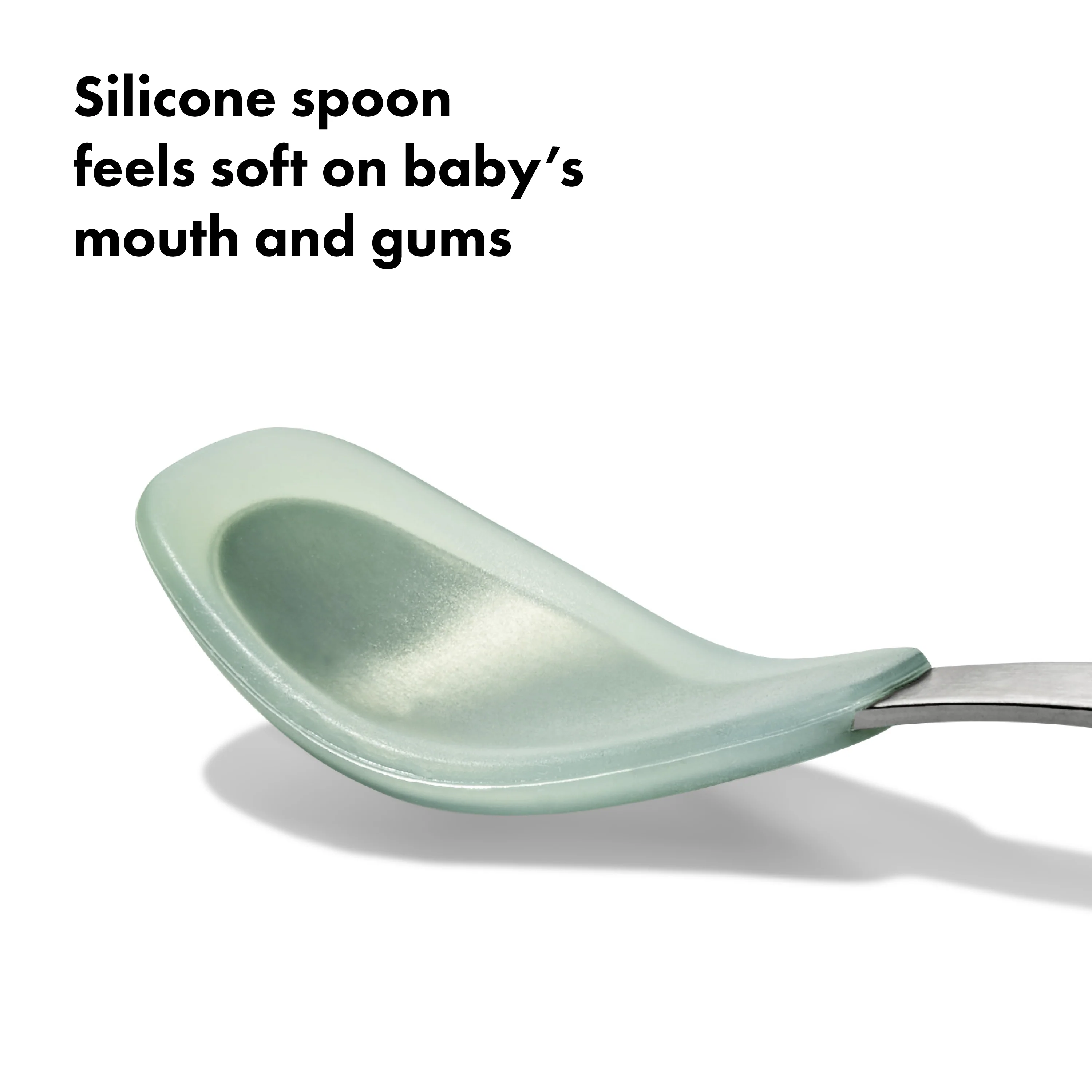 OXO TOT On-The-Go Feeding Spoon - Opal - Image 12