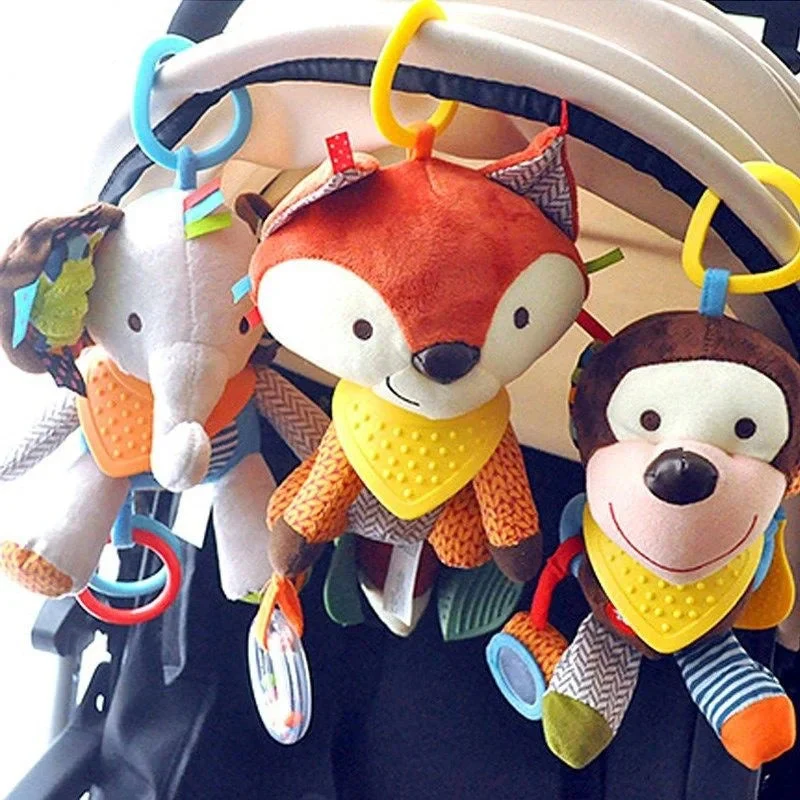 SKIP HOP ELEPHANT BANDANA BUDDIE STROLLER TOY - Image 6