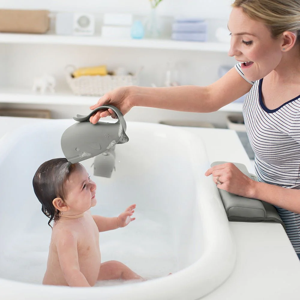 Skip Hop Moby Waterfall Bath Rinser - Grey - Image 3