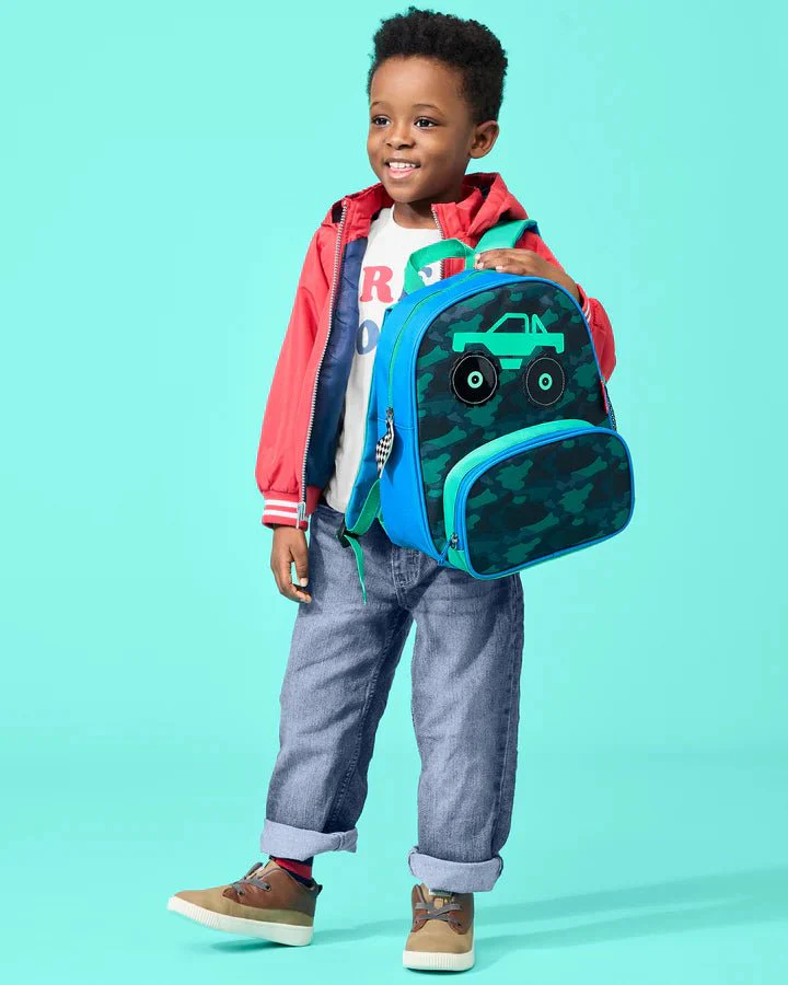 Skip Hop Spark Style Little Kid Backpack- Truck - Image 6