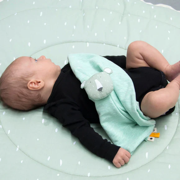 Trixie Baby Comforter - Mr. Polar Bear with Holding Pacified - Image 3